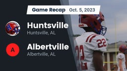 Recap: Huntsville  vs. Albertville  2023
