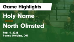 Holy Name  vs North Olmsted  Game Highlights - Feb. 4, 2023