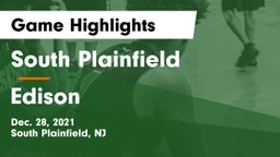 South Plainfield  vs Edison  Game Highlights - Dec. 28, 2021