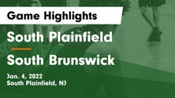 South Plainfield  vs South Brunswick  Game Highlights - Jan. 4, 2022