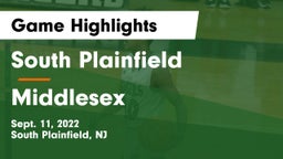 South Plainfield  vs Middlesex  Game Highlights - Sept. 11, 2022