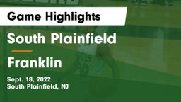 South Plainfield  vs Franklin  Game Highlights - Sept. 18, 2022