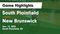 South Plainfield  vs New Brunswick  Game Highlights - Jan. 12, 2023