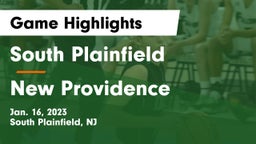 South Plainfield  vs New Providence  Game Highlights - Jan. 16, 2023