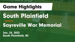 South Plainfield  vs Sayreville War Memorial  Game Highlights - Jan. 24, 2023
