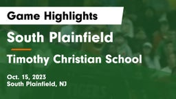 South Plainfield  vs Timothy Christian School Game Highlights - Oct. 15, 2023