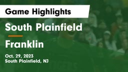 South Plainfield  vs Franklin  Game Highlights - Oct. 29, 2023