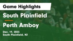 South Plainfield  vs Perth Amboy Game Highlights - Dec. 19, 2023