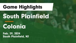 South Plainfield  vs Colonia  Game Highlights - Feb. 29, 2024