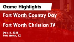 Fort Worth Country Day  vs Fort Worth Christian JV Game Highlights - Dec. 8, 2023