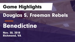 Douglas S. Freeman Rebels vs Benedictine Game Highlights - Nov. 30, 2018