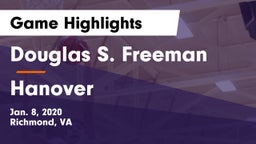 Douglas S. Freeman  vs Hanover  Game Highlights - Jan. 8, 2020