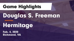 Douglas S. Freeman  vs Hermitage  Game Highlights - Feb. 4, 2020