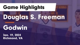 Douglas S. Freeman  vs Godwin  Game Highlights - Jan. 19, 2024