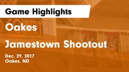 Oakes  vs Jamestown Shootout Game Highlights - Dec. 29, 2017