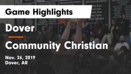 Dover  vs Community Christian Game Highlights - Nov. 26, 2019