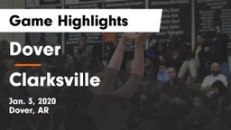 Dover  vs Clarksville  Game Highlights - Jan. 3, 2020