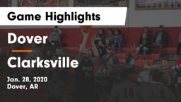 Dover  vs Clarksville  Game Highlights - Jan. 28, 2020