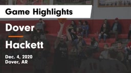 Dover  vs Hackett  Game Highlights - Dec. 4, 2020