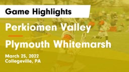 Perkiomen Valley  vs Plymouth Whitemarsh  Game Highlights - March 25, 2022