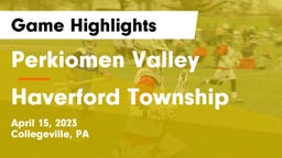Perkiomen Valley  vs Haverford Township  Game Highlights - April 15, 2023