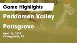 Perkiomen Valley  vs Pottsgrove  Game Highlights - April 16, 2024