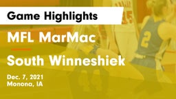 MFL MarMac  vs South Winneshiek  Game Highlights - Dec. 7, 2021