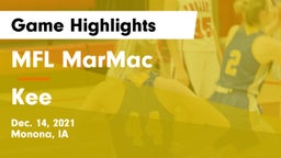 MFL MarMac  vs Kee  Game Highlights - Dec. 14, 2021