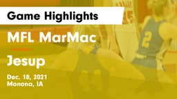MFL MarMac  vs Jesup  Game Highlights - Dec. 18, 2021
