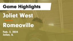 Joliet West  vs Romeoville  Game Highlights - Feb. 2, 2024