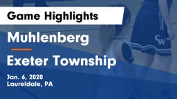Muhlenberg  vs Exeter Township  Game Highlights - Jan. 6, 2020