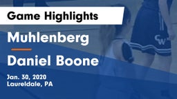 Muhlenberg  vs Daniel Boone  Game Highlights - Jan. 30, 2020