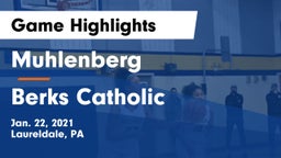 Muhlenberg  vs Berks Catholic  Game Highlights - Jan. 22, 2021