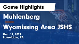 Muhlenberg  vs Wyomissing Area JSHS Game Highlights - Dec. 11, 2021