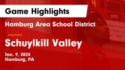Hamburg Area School District vs Schuylkill Valley  Game Highlights - Jan. 9, 2024
