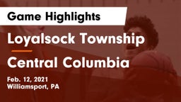 Loyalsock Township  vs Central Columbia  Game Highlights - Feb. 12, 2021