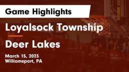 Loyalsock Township  vs Deer Lakes  Game Highlights - March 15, 2023