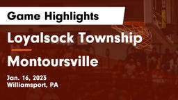 Loyalsock Township  vs Montoursville  Game Highlights - Jan. 16, 2023