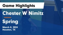 Chester W Nimitz  vs Spring  Game Highlights - March 8, 2024