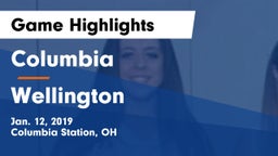 Columbia  vs Wellington  Game Highlights - Jan. 12, 2019