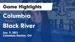 Columbia  vs Black River  Game Highlights - Jan. 9, 2021