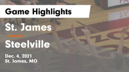 St. James  vs Steelville  Game Highlights - Dec. 4, 2021
