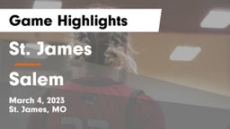 St. James  vs Salem  Game Highlights - March 4, 2023