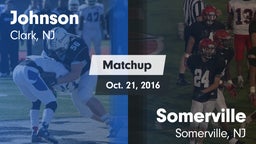Matchup: Johnson  vs. Somerville  2016