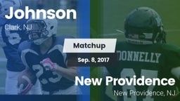 Matchup: Johnson  vs. New Providence  2017