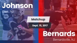 Matchup: Johnson  vs. Bernards  2017