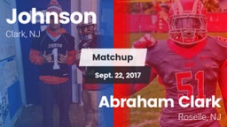 Matchup: Johnson  vs. Abraham Clark  2017