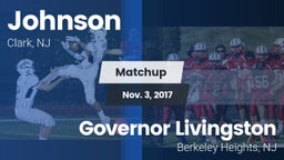 Matchup: Johnson  vs. Governor Livingston  2017