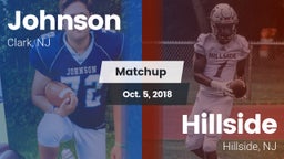 Matchup: Johnson  vs. Hillside  2018