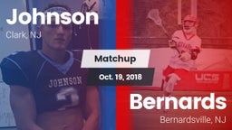 Matchup: Johnson  vs. Bernards  2018